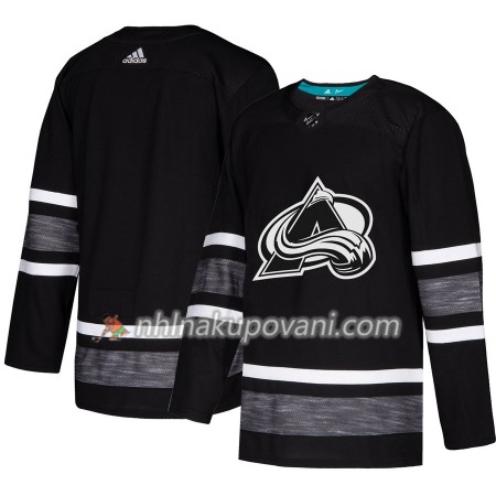 Colorado Avalanche Dresy Blank Černá 2019 NHL All-Star Adidas Authentic - Pánské